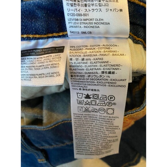 Mens Levi’s 501 Medium Wash straight leg jeans 32 x 30 - Picture 9 of 9